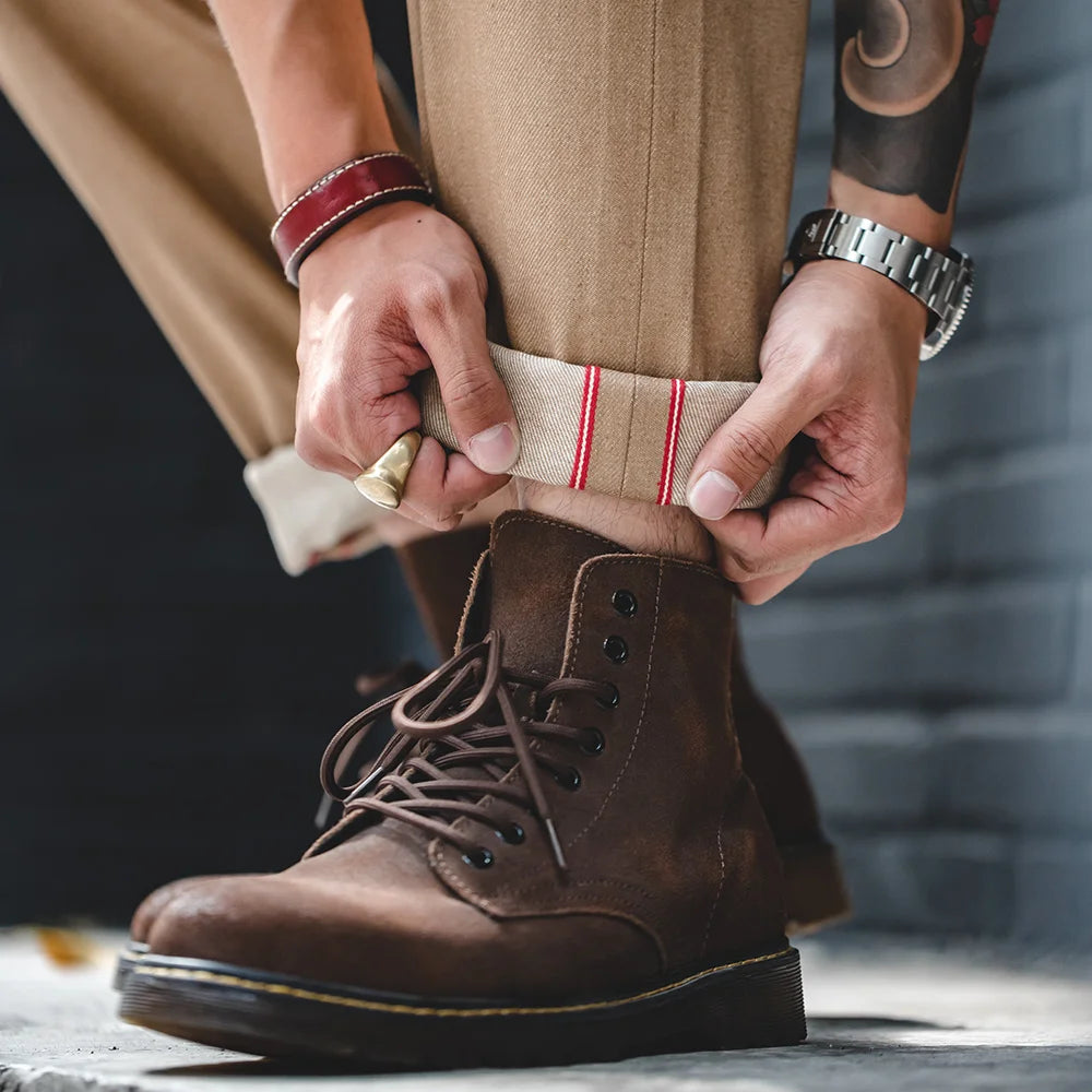 ApparelKsseT Khaki Straight Fit Streetwear 11.7oz Redline Selvedge Denim, bottom view details