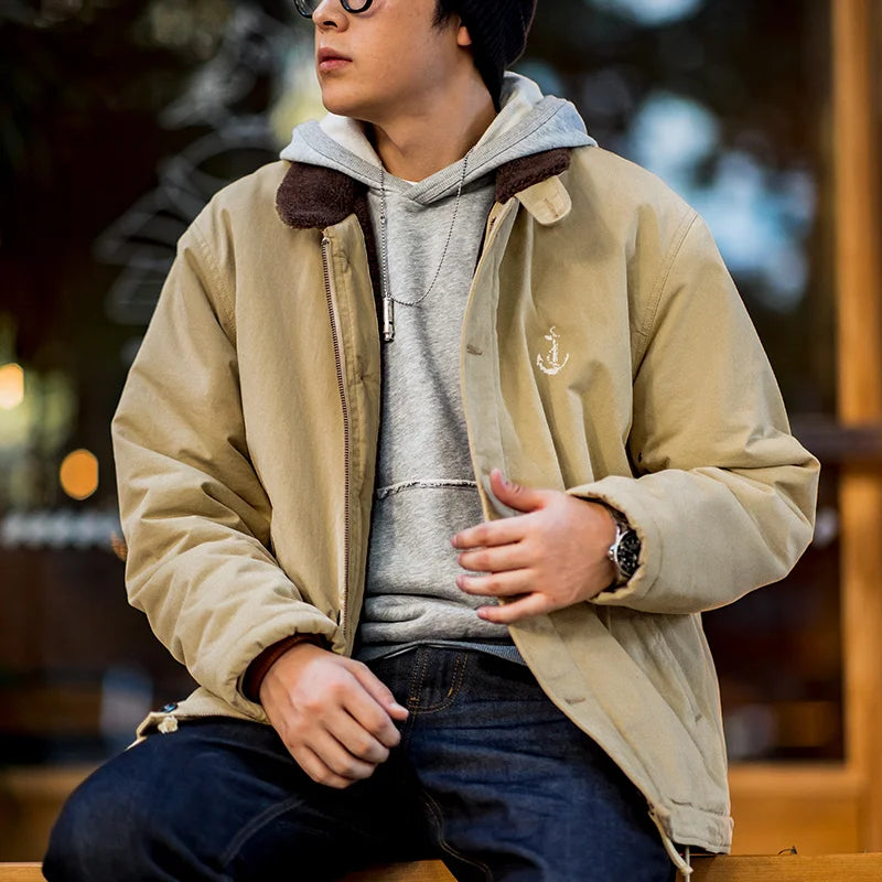Vintage N1 Deckjacke für Herren von Maden
