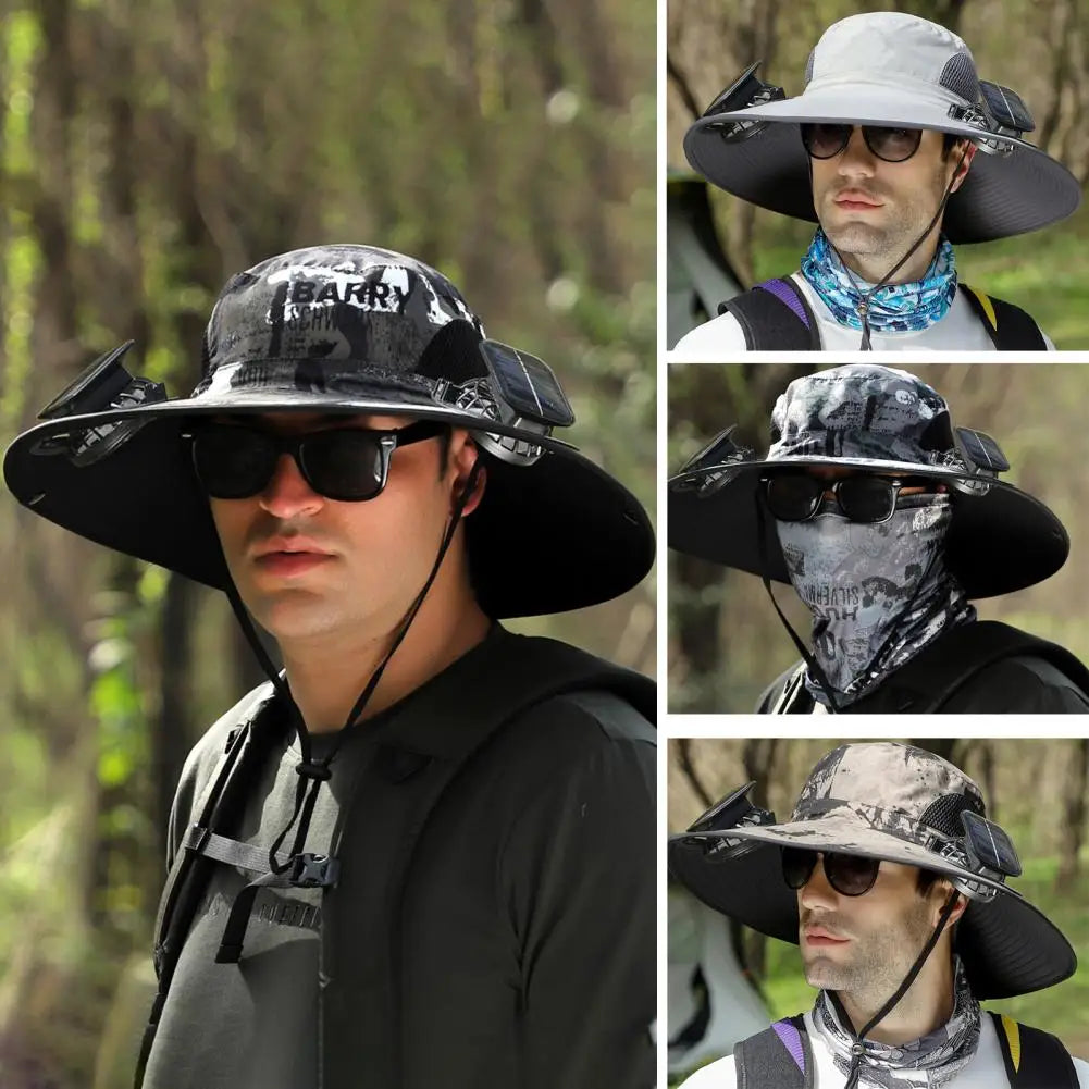 Solar Fan Cooling Hat