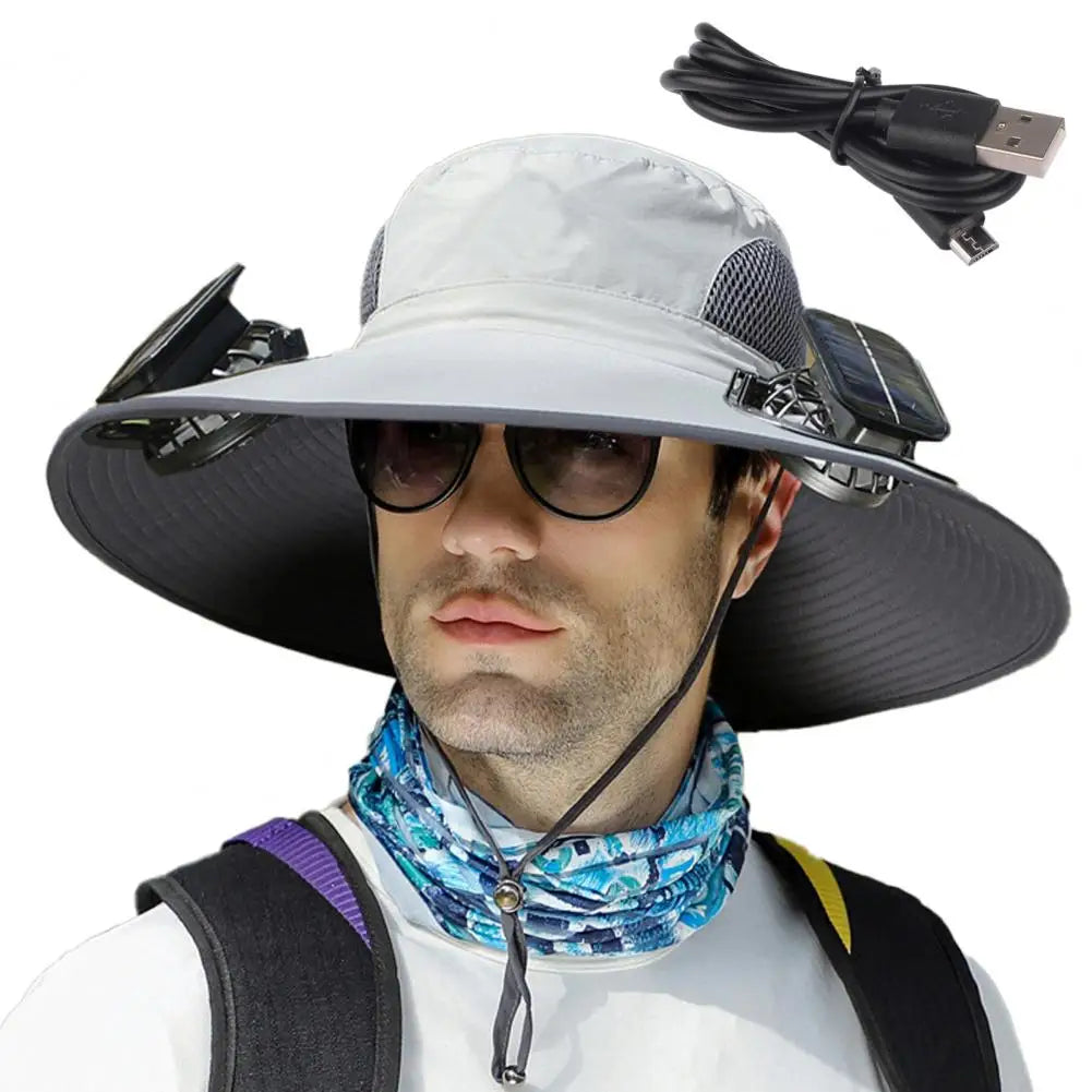 Solar Fan Cooling Hat