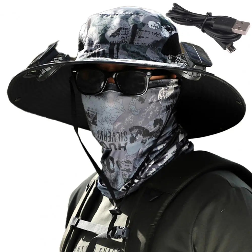 Solar Fan Cooling Hat