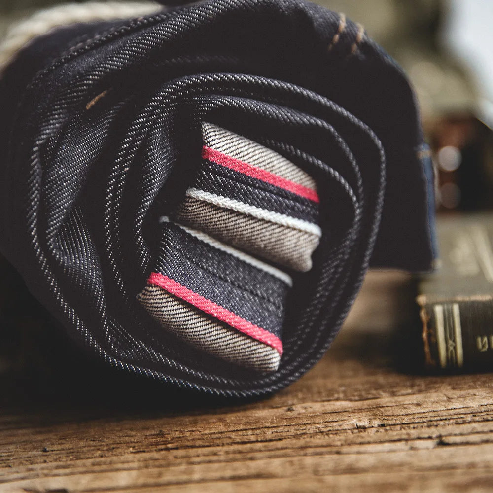 MADEN 11.6oz Selvedge Raw Denim – Tapered Fit