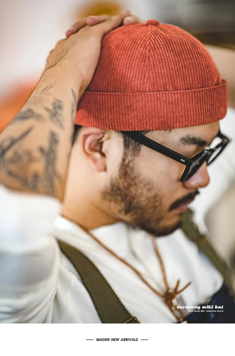 MADEN - Corduroy Sailor Cap