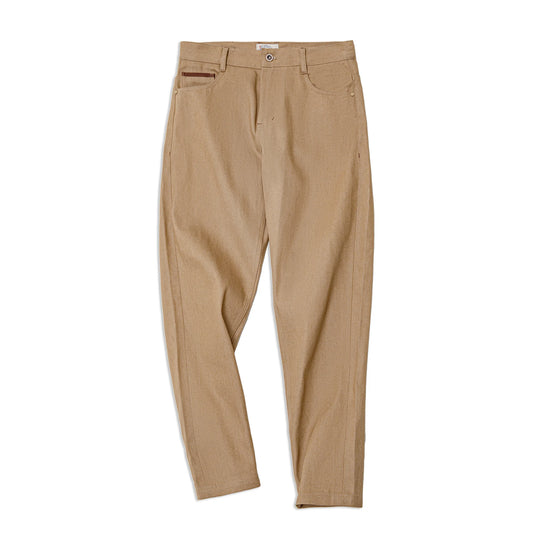 MADEN 11.7oz Redline Selvedge Denim – Khaki Straight Fit