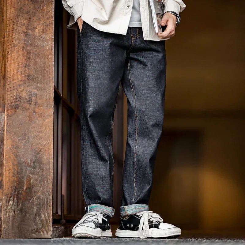 MADEN 13.5oz Selvedge Raw Denim – Classic Straight Fit