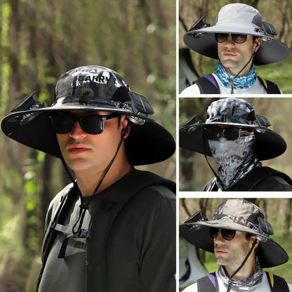 Solar Fan Cooling Hat