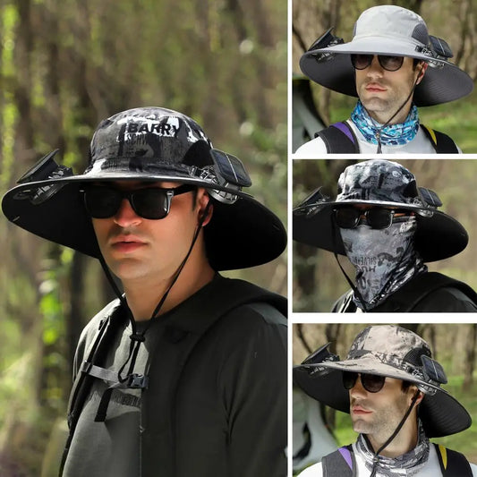Solar Fan Cooling Hat