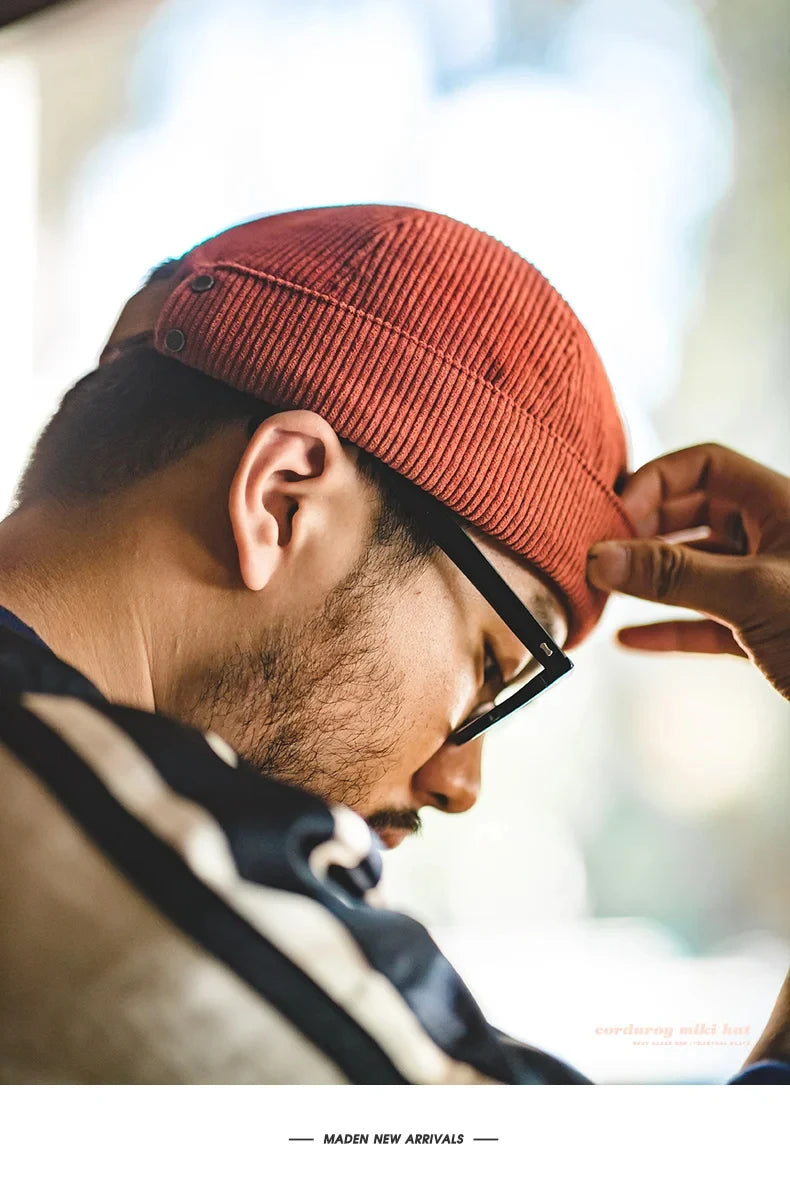 MADEN - Corduroy Sailor Cap
