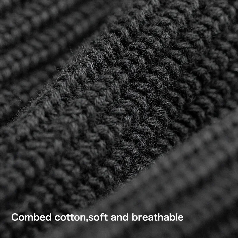 Maden Unisex Winter-Strickmütze mit Wollschal und Sturmhaube – warme und handgefertigte Freizeitmütze